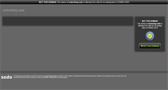 Desktop Screenshot of colorshop.com